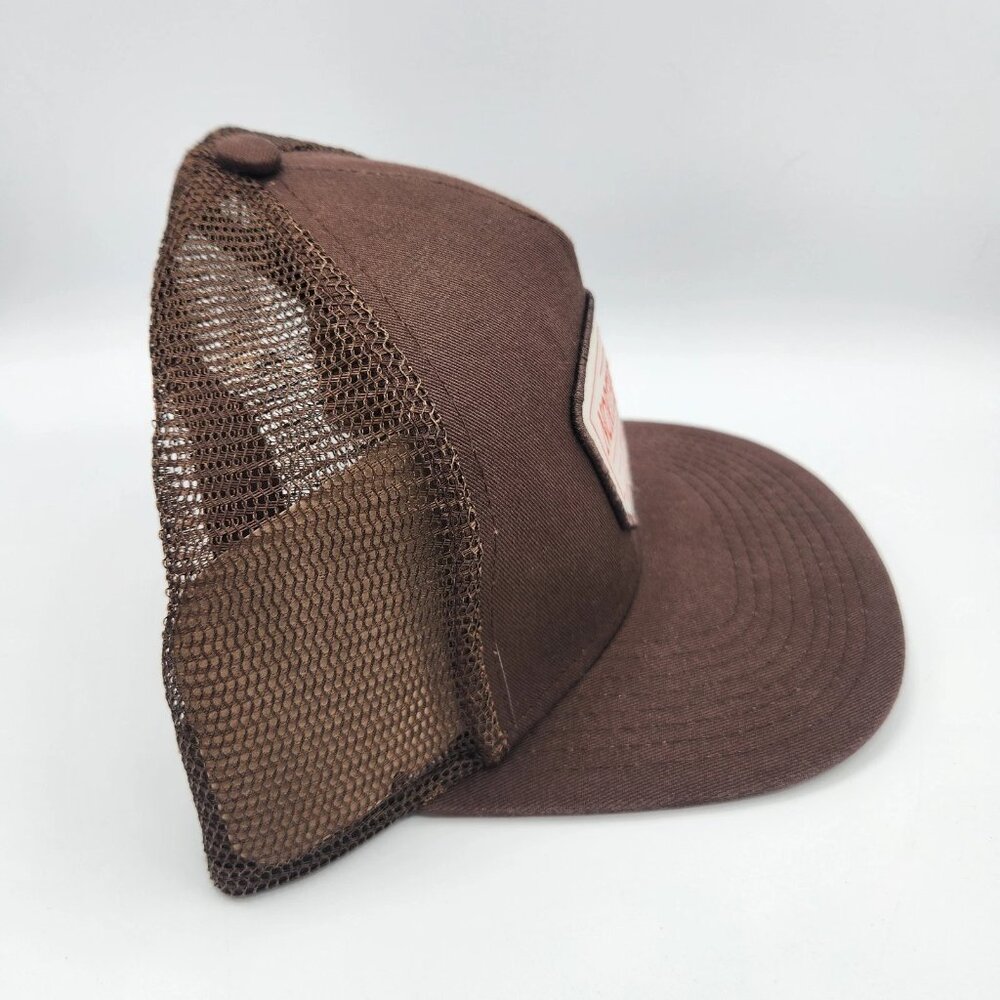 Northern Light Surf Shop Hat Cap Snap Back Mens One Size Brown Trucker Mesh NWOT - Picture 3 of 6